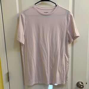Goodfellow & Co Men's Light Pink Short Sleeve Tee